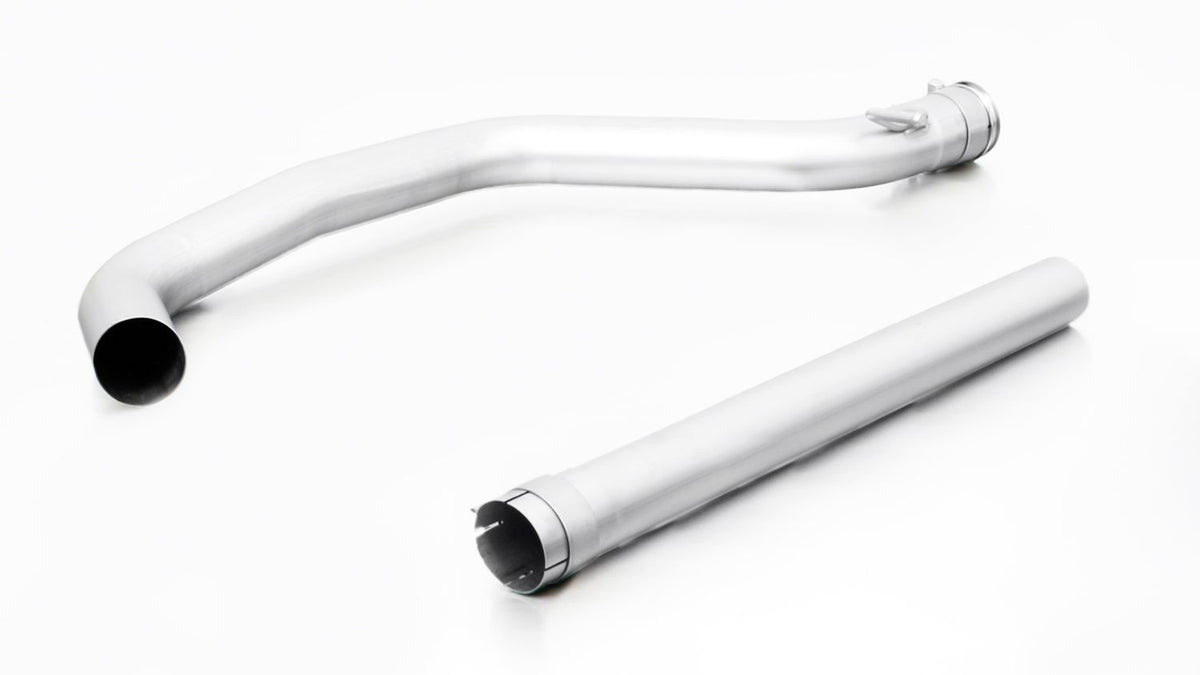 REMUS Volkswagen Cat-back-system dual L/R, for original rear skirt – Golf VII GTI Performance Facelift, type AU, 2017=><=10/2018 (not for GPF models) – 2.0L – 955213 1000
