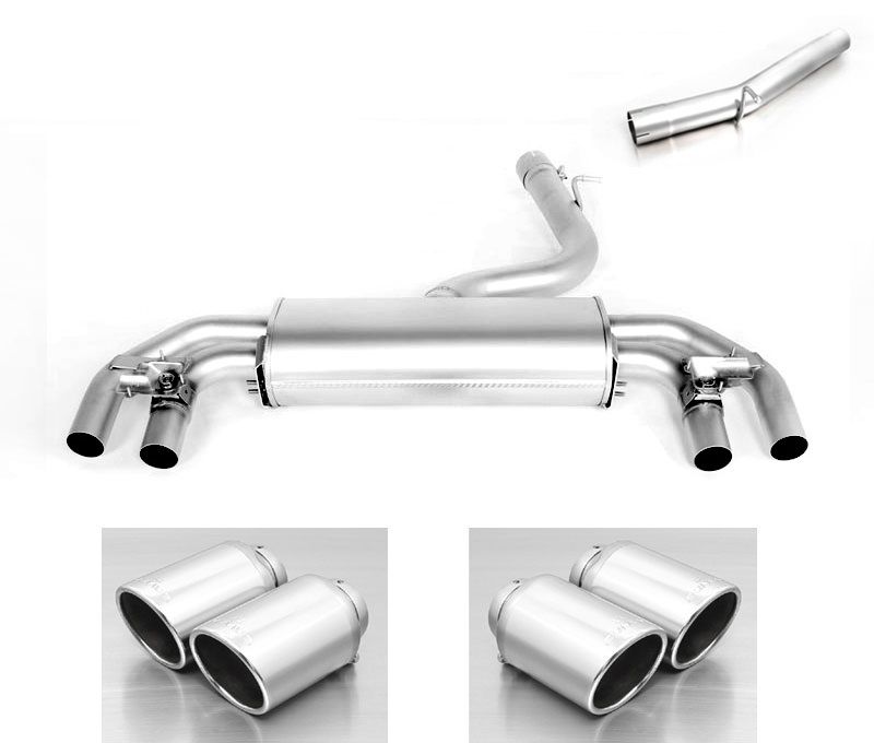 REMUS Volkswagen GPF-back-system L/R – Golf VII R 4motion Facelift, type AU, 12/2018=> – 2.0L exhaust system