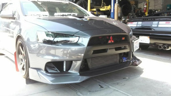 08-15 Mitsubishi Lancer Evolution X Oil Cooler Kit, Silver - image 1