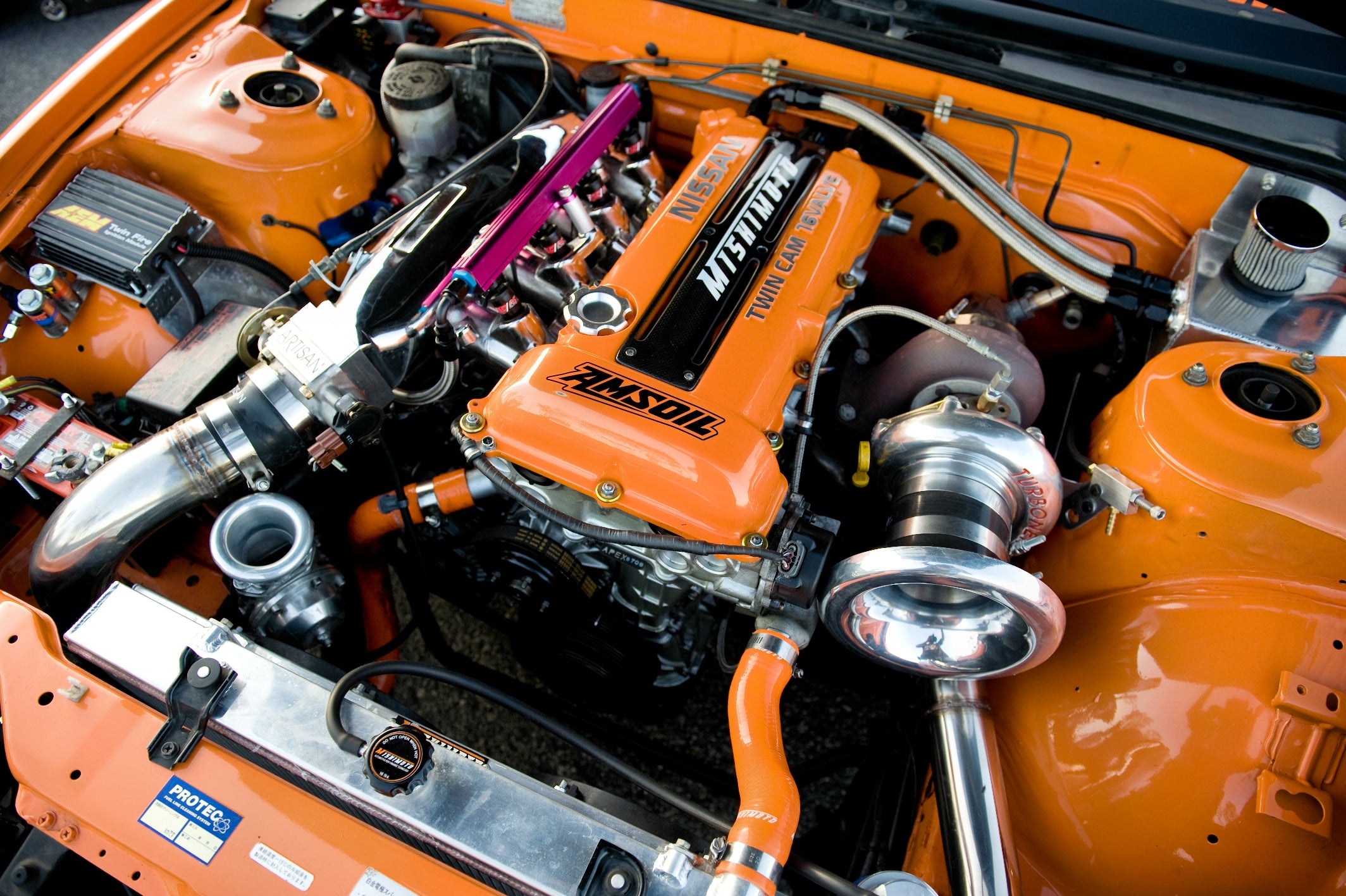 Nissan 240SX w/ SR20 Performance Radiator, 1989-1994 - image 2