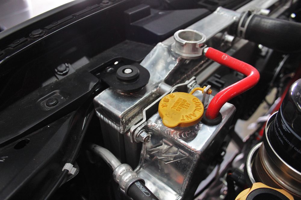 2008-2021 Subaru WRX / STI Coolant Overflow Tank, Polished - image 2