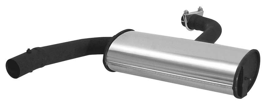 REMUS SEAT Axle-back-system – Toledo, type 5P, 2005=> – 1.9L / 2.0L exhaust system