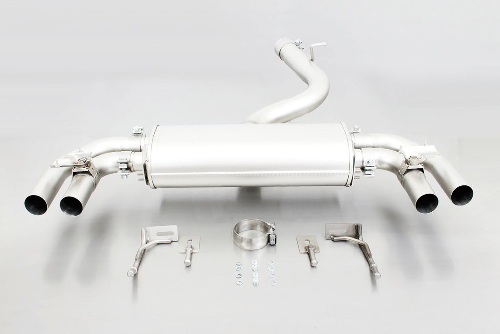 REMUS Audi Axle-back-system L/R – S3 Quattro, 3 door, type 8V, 2013=> – 2.0L exhaust system