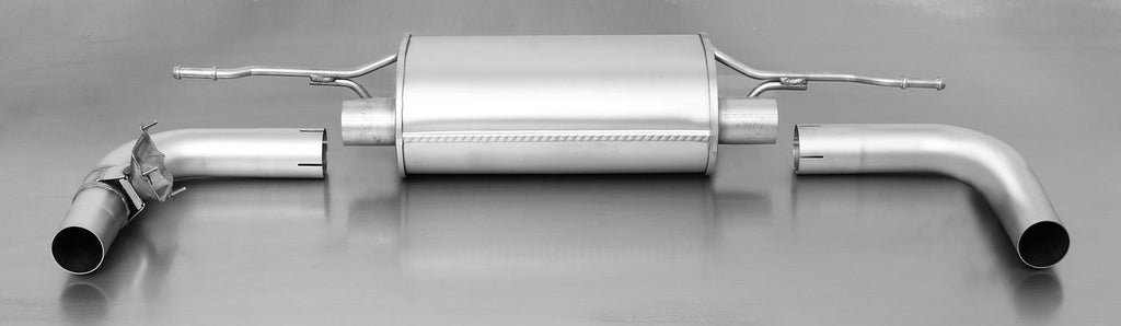 REMUS Audi Cat-back-system L/R – TT, Coupe & Cabrio, Typ 8S, FWD & Quattro, type 8S, 2014=> – 2.0L exhaust system