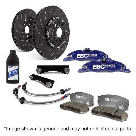 EBC Apollo 4-Piston Big Brake Kit, 355mm (BBK015) Front for Hyundai i30N