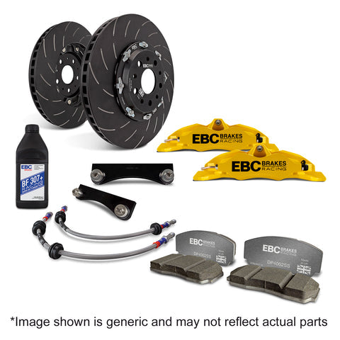 EBC Apollo 4-Piston Big Brake Kit, 355mm (BBK015) Front for Hyundai i30N
