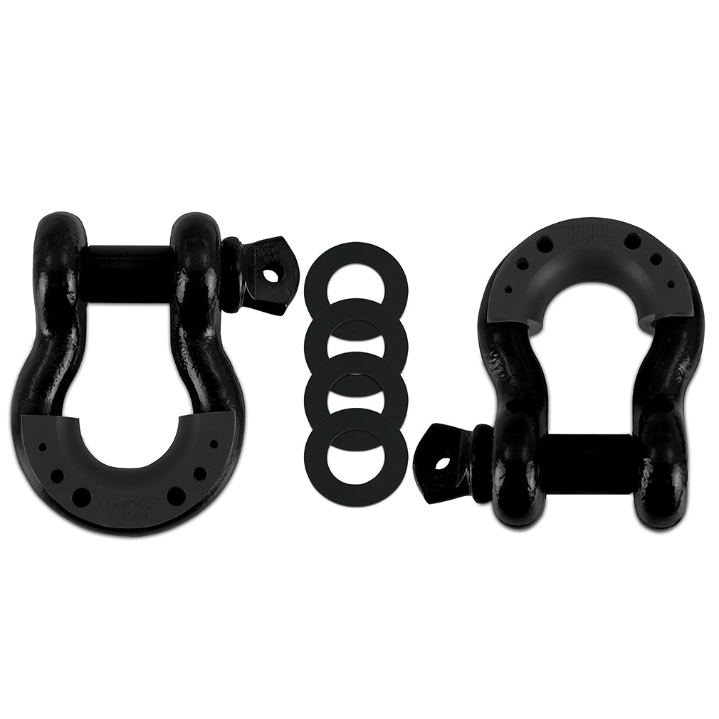 Borne D-Ring Shackle Set, Black - image 5