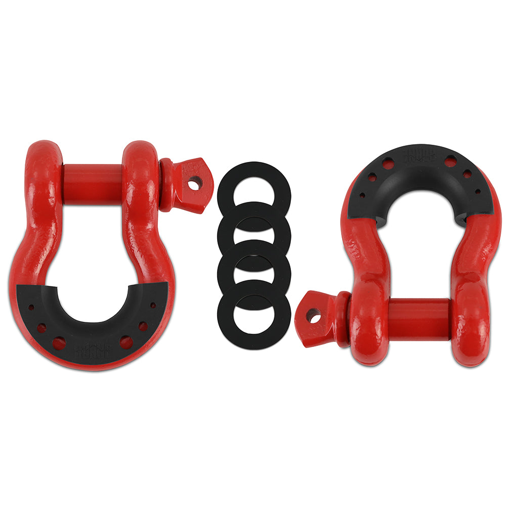 Borne D-Ring Shackle Set, Red - image 8