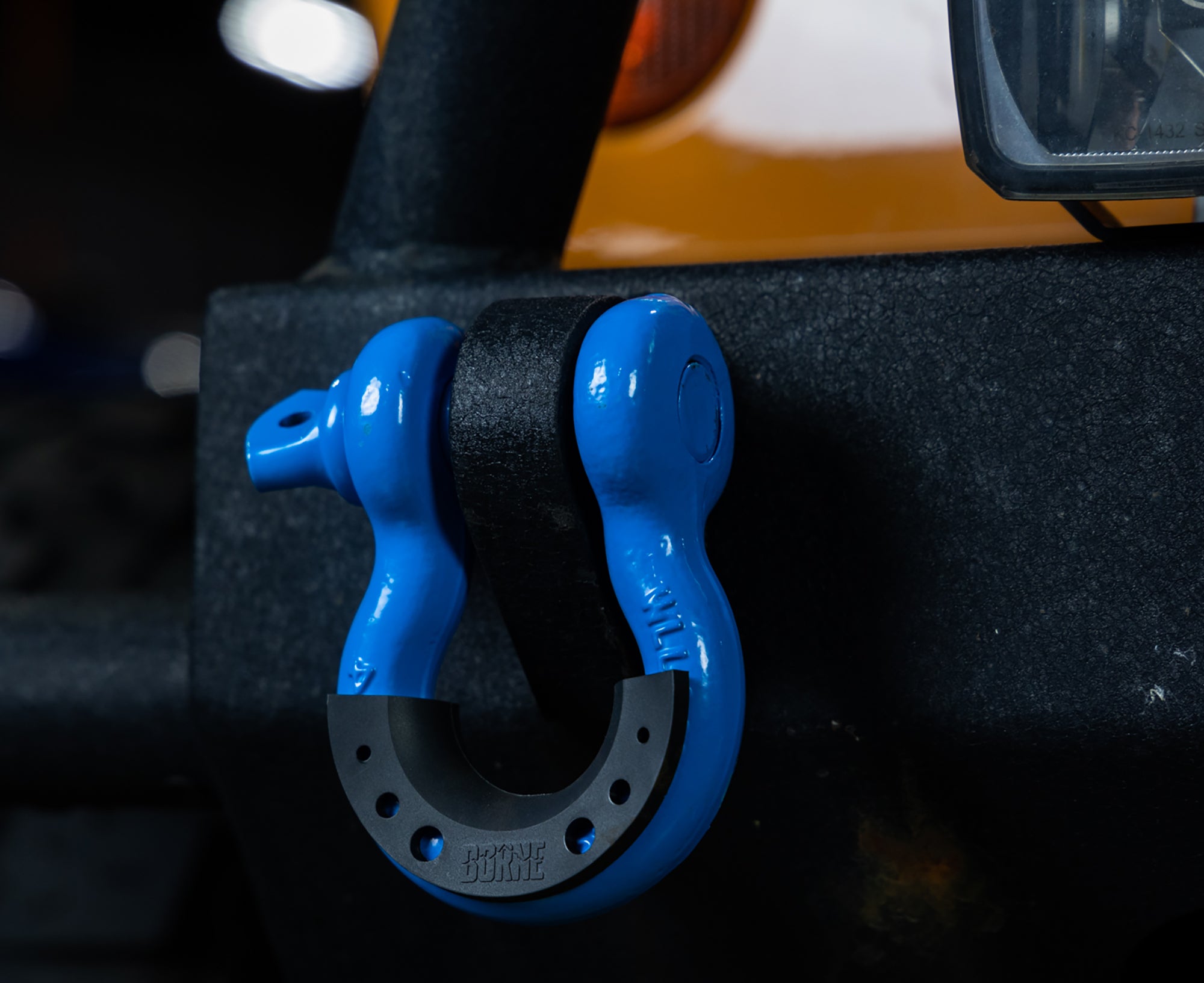 Borne D-Ring Shackle Set, Black - image 3