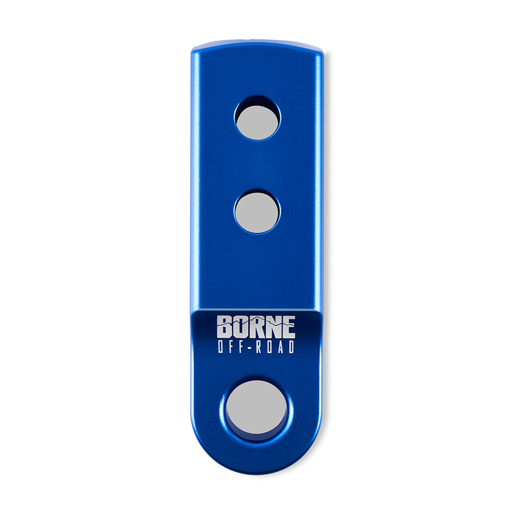 CNC Hitch Receiver Shackle, 2" Blue - image 4