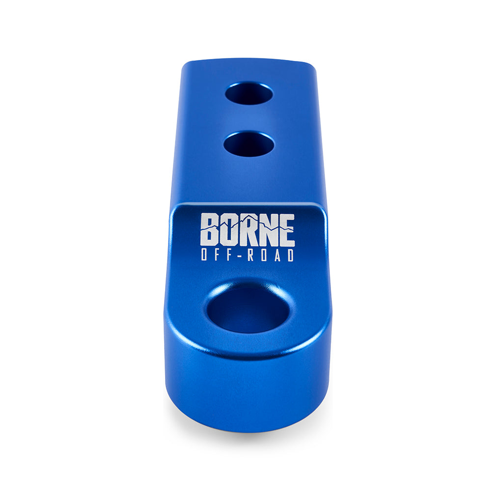 CNC Hitch Receiver Shackle, 2" Blue - image 5