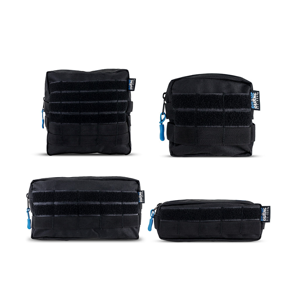 Borne Off-Road Molle Pouch Set, 4-Pack - image 1