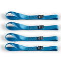 Soft Loop Tie-Down Straps (4-Pack), Blue - image 1