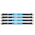 Vehicle Ratchet Tie-Down Kit (4 pack), Black - image 1