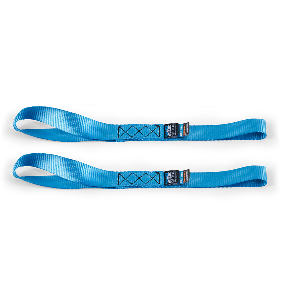 Heavy-Duty Ratchet Tie-Down Kit (2-Pack), Blue - image 1