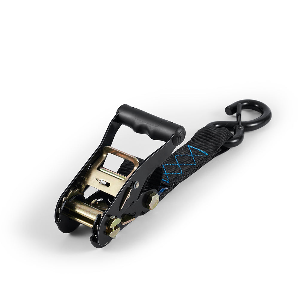 Heavy-Duty Ratchet Tie-Down Kit (4-Pack), Black - image 3