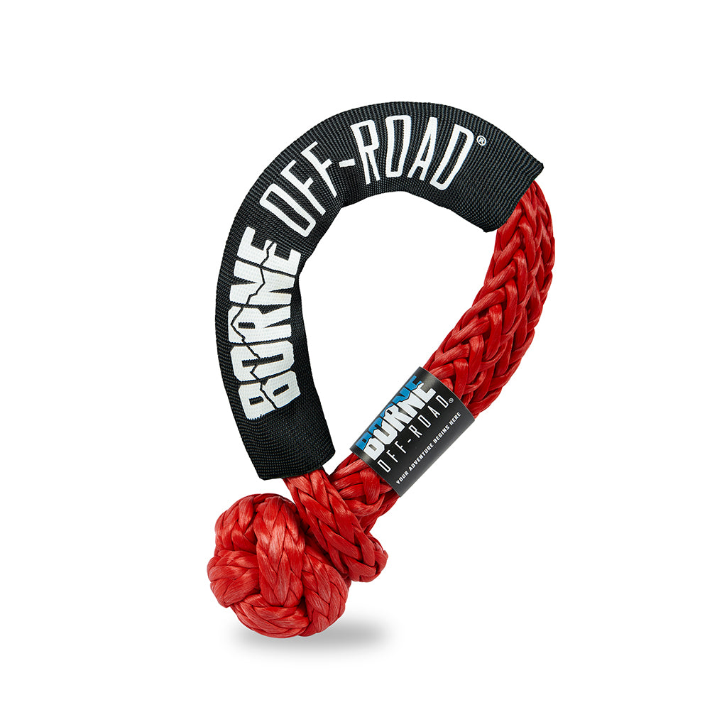 1/2" X 20" Soft Shackle, Red - image 1