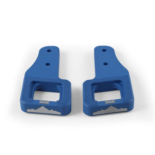 09+ F150 / 2017+ Raptor Billet Tow Hooks, Blue - image 1