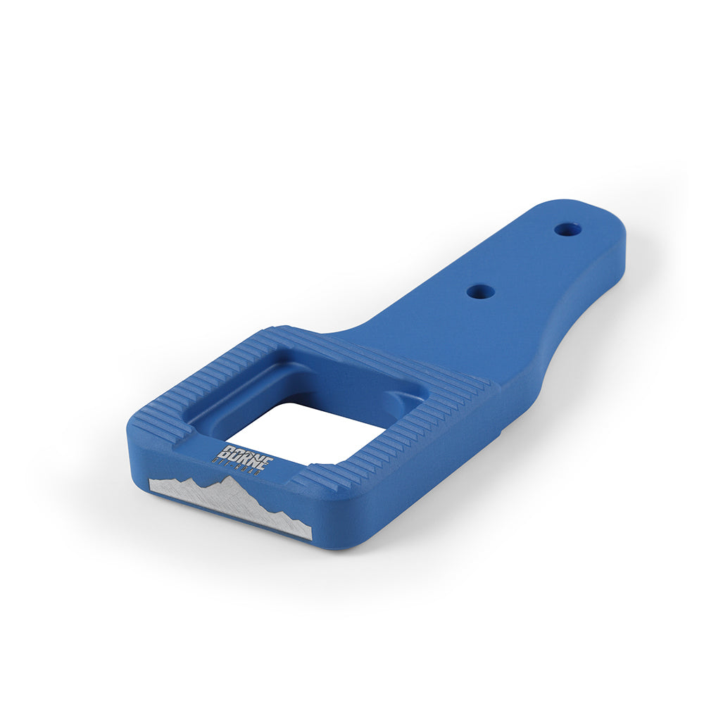 09+ F150 / 2017+ Raptor Billet Tow Hooks, Blue - image 2