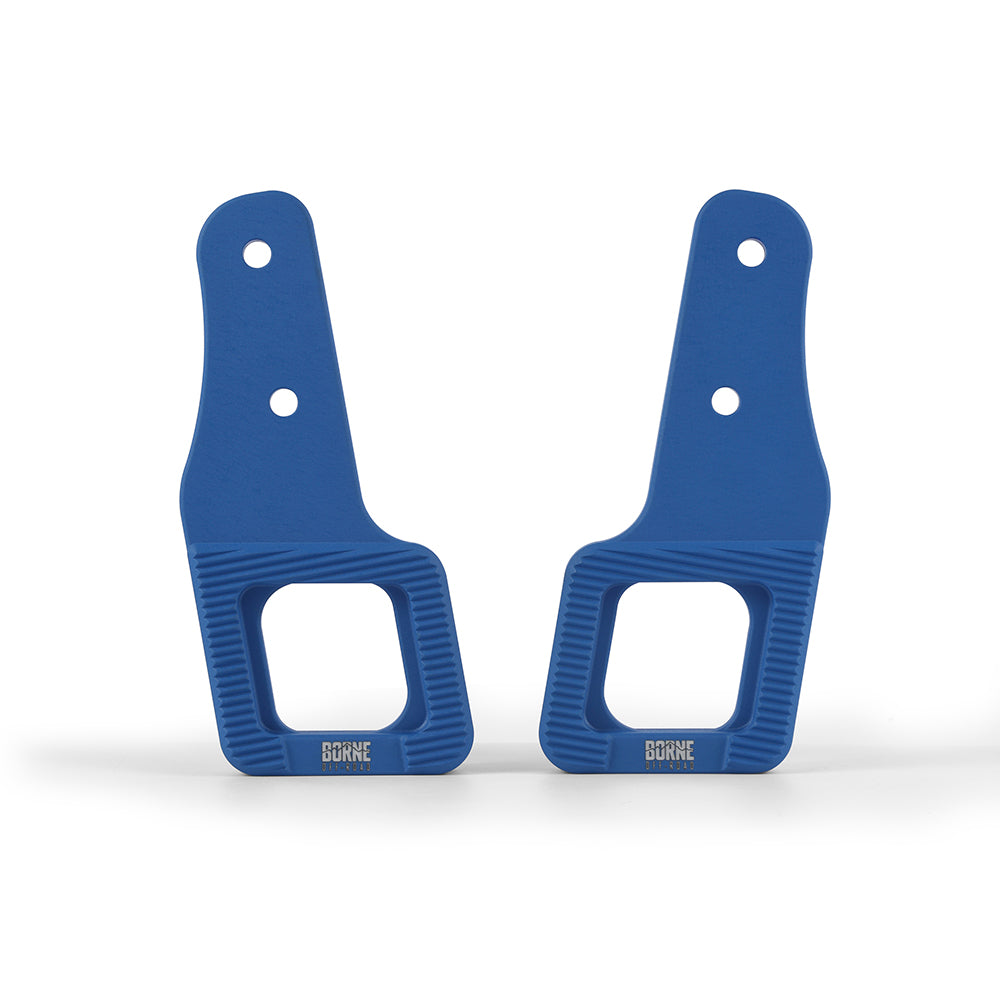 09+ F150 / 2017+ Raptor Billet Tow Hooks, Blue - image 3