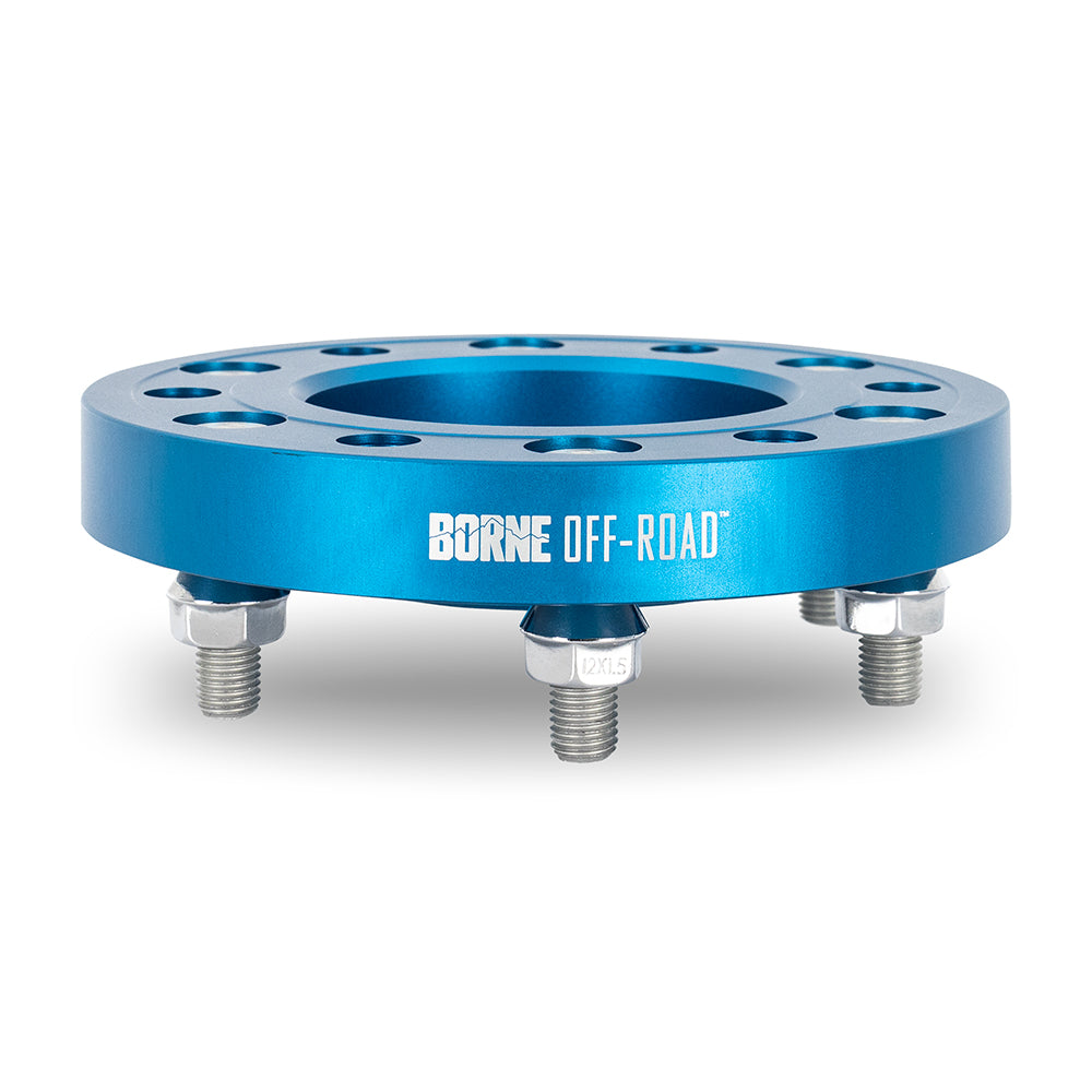 Borne Off-Road Wheel Spacers, 6x139.7, 93.1, 30, M12, Blue - image 3