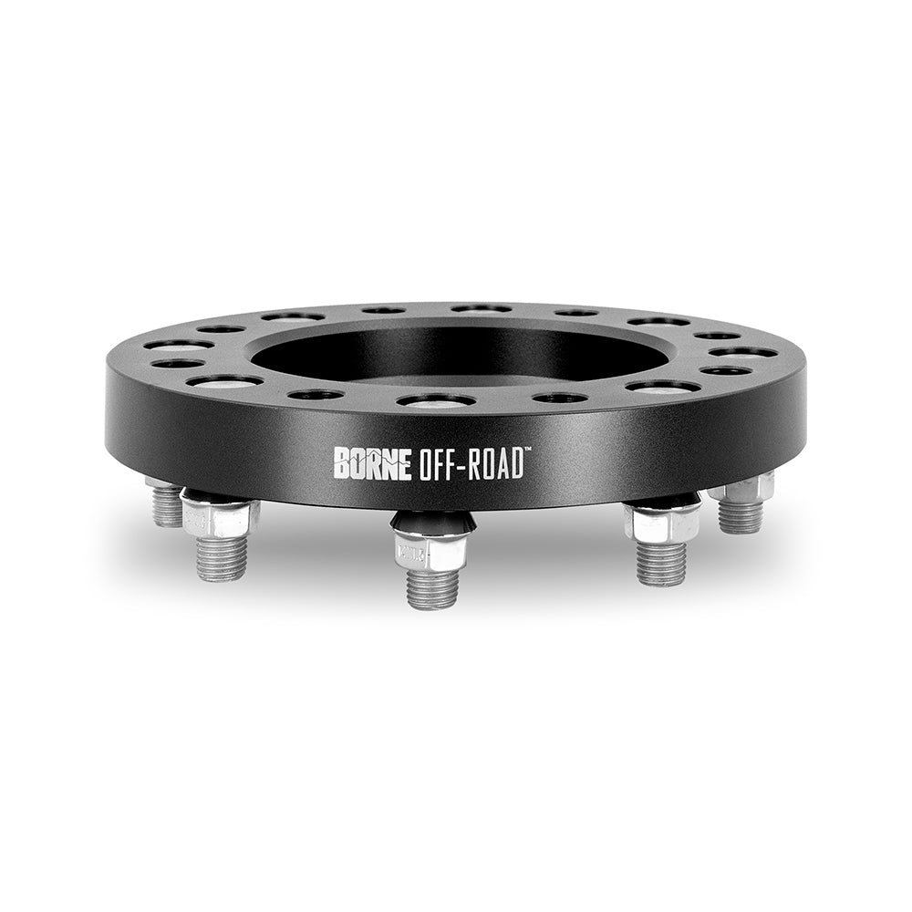 Borne Off-Road Wheel Spacers, 8x165.1 116.7, 25, M14, Black - image 3