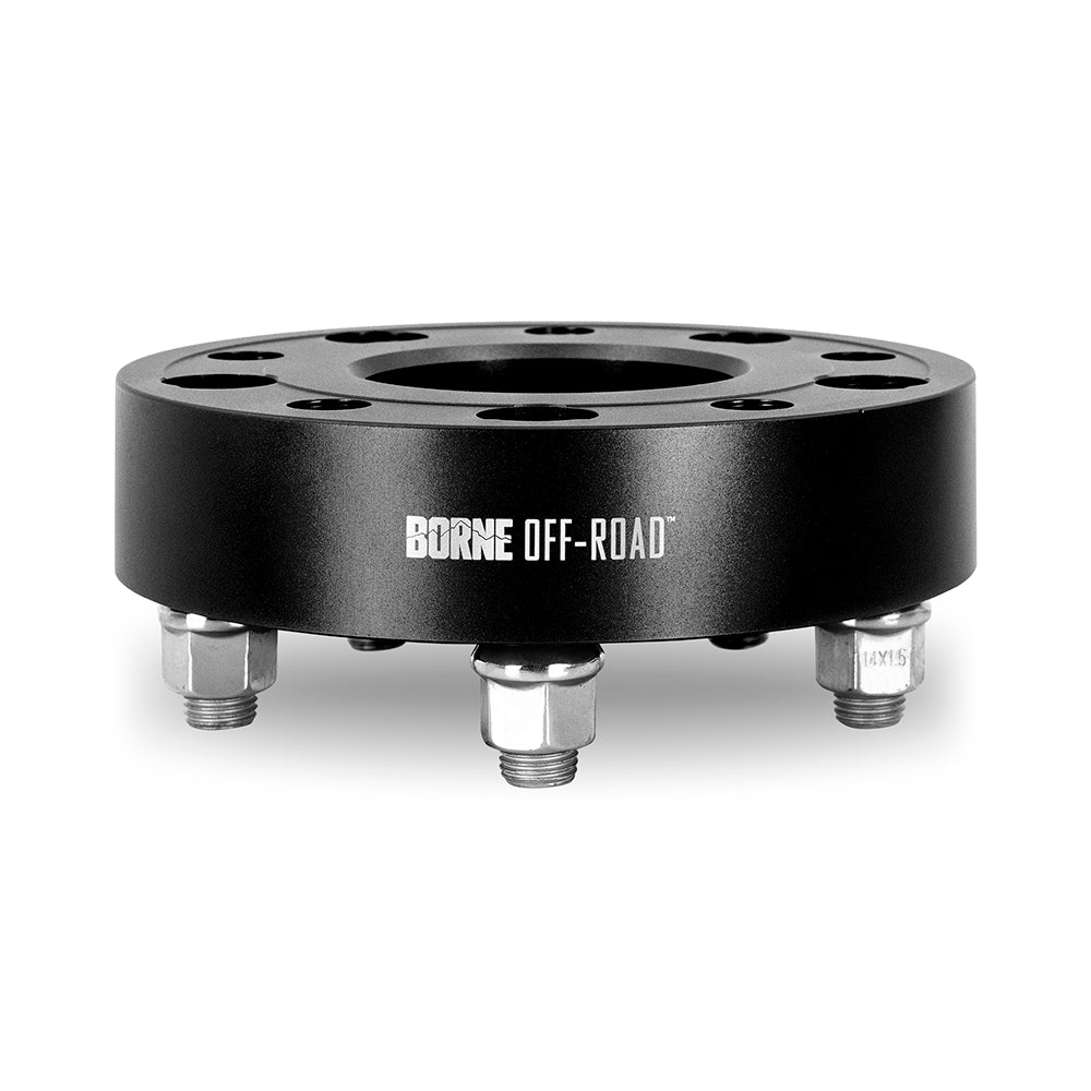 Borne Off-Road Wheel Spacers, 5x127, 71.6, 45, M14, Black - image 3