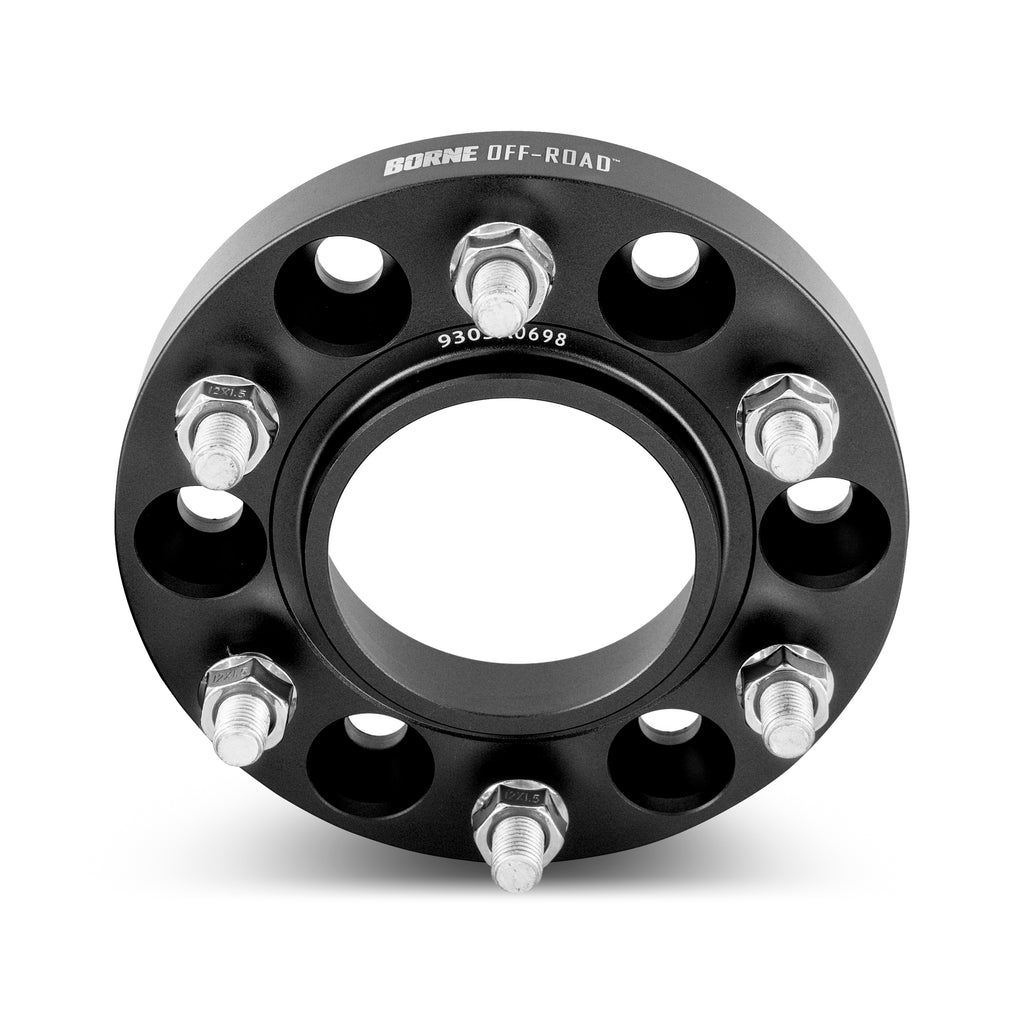 Borne Off-Road Wheel Spacers, 6x139.7, 106, 25, M12, Black - image 2