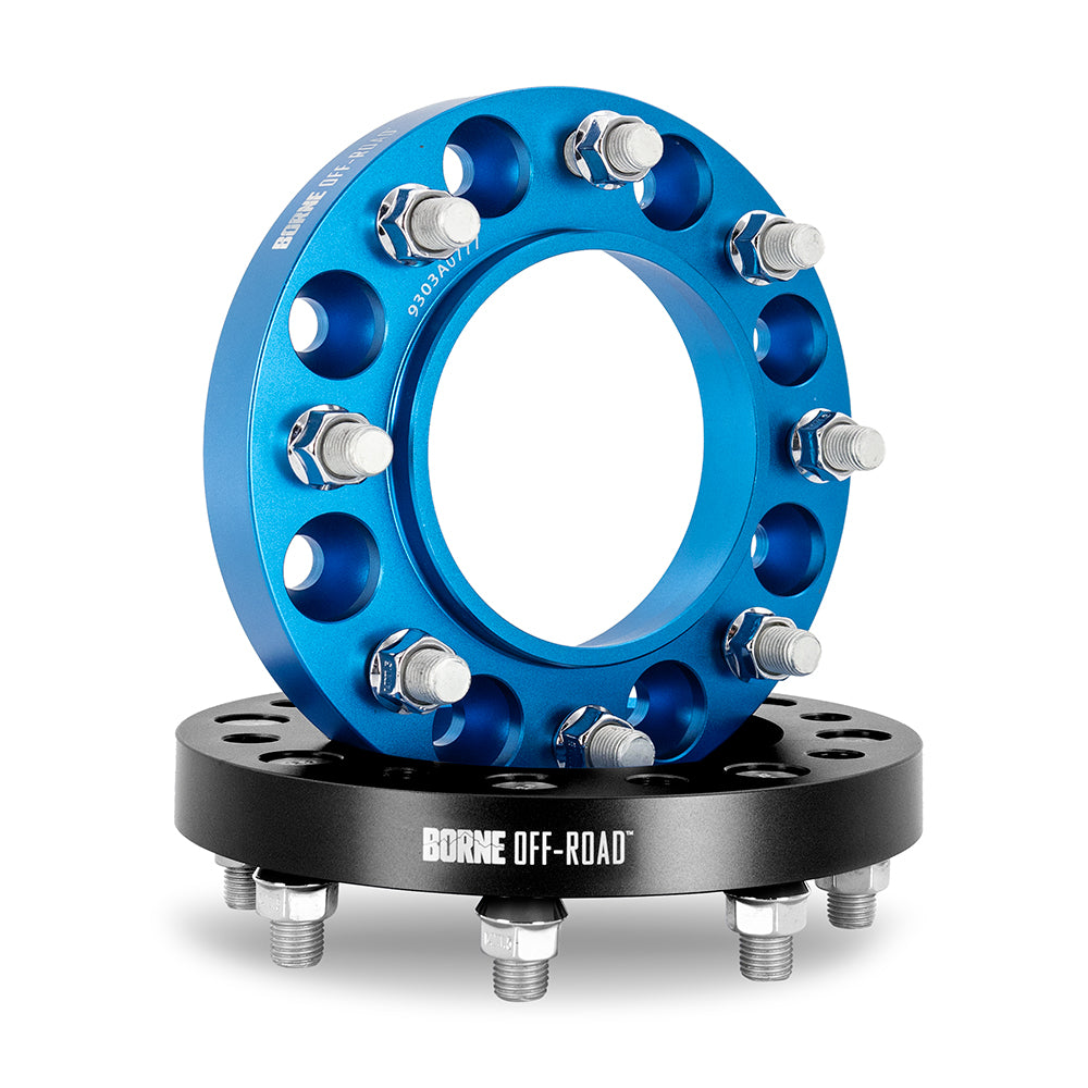 Borne Off-Road Wheel Spacers, 8X165.1, 121.3, 32, M14, Blk - image 1