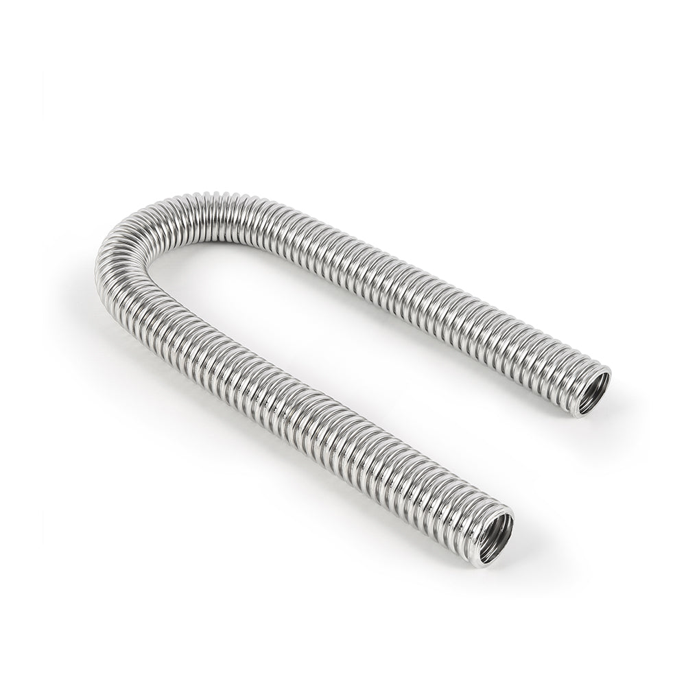36in. Flexible Radiator Hose Kit, Chrome - image 3