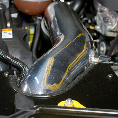 2015-2017 Ford Mustang Ecoboost Air Intake, Wrinkle Black - image 8