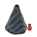 Shift Boot Cover + Retainer/Adapter Bundle, M12x1.25, Red - image 1