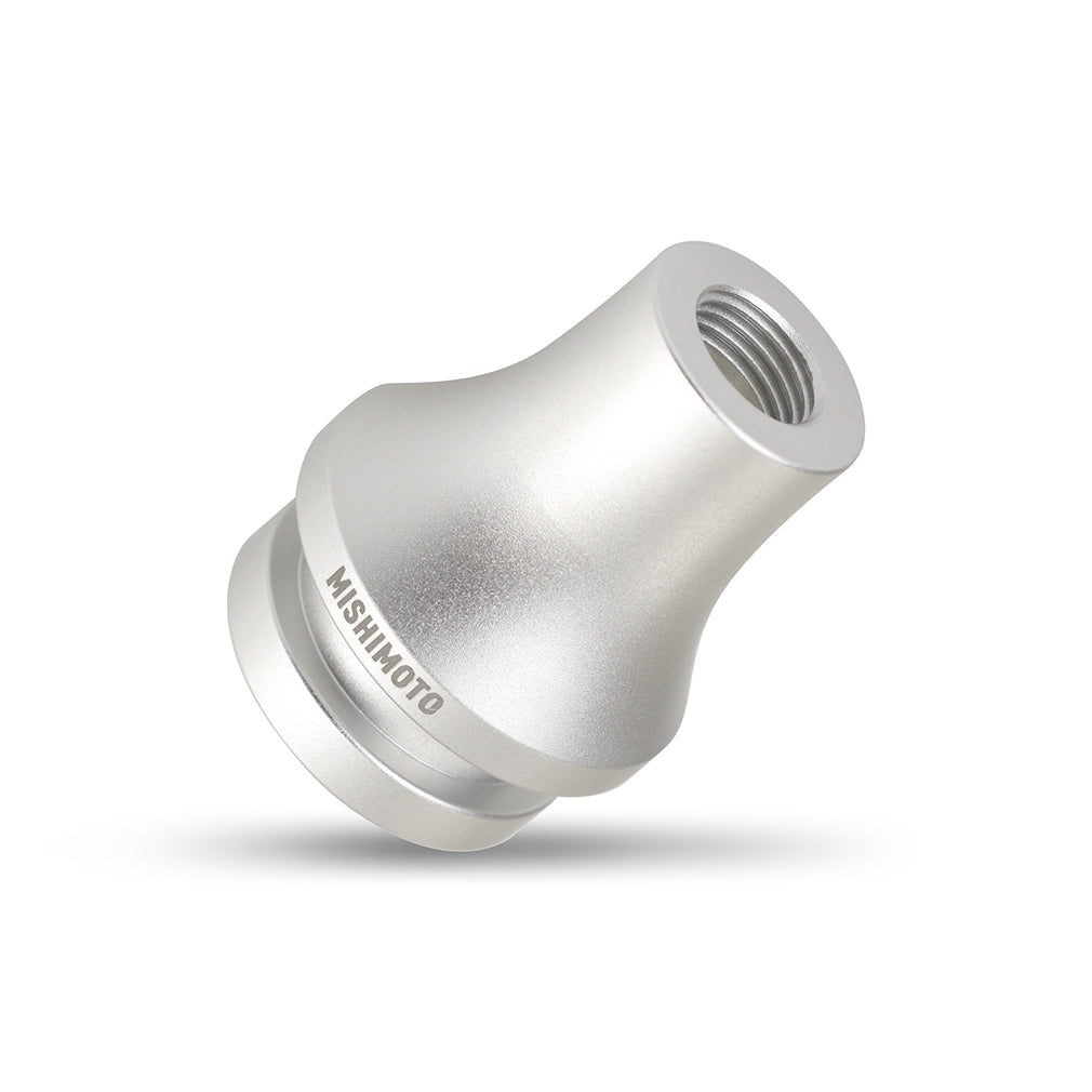 Shift Boot Cover + Retainer/Adapter Bundle, M12x1.25, Silver - image 3