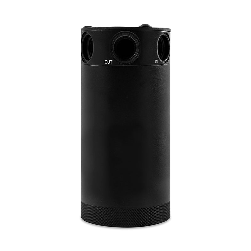 3-Port Universal XL  Baffled Catch Can, Black - image 2