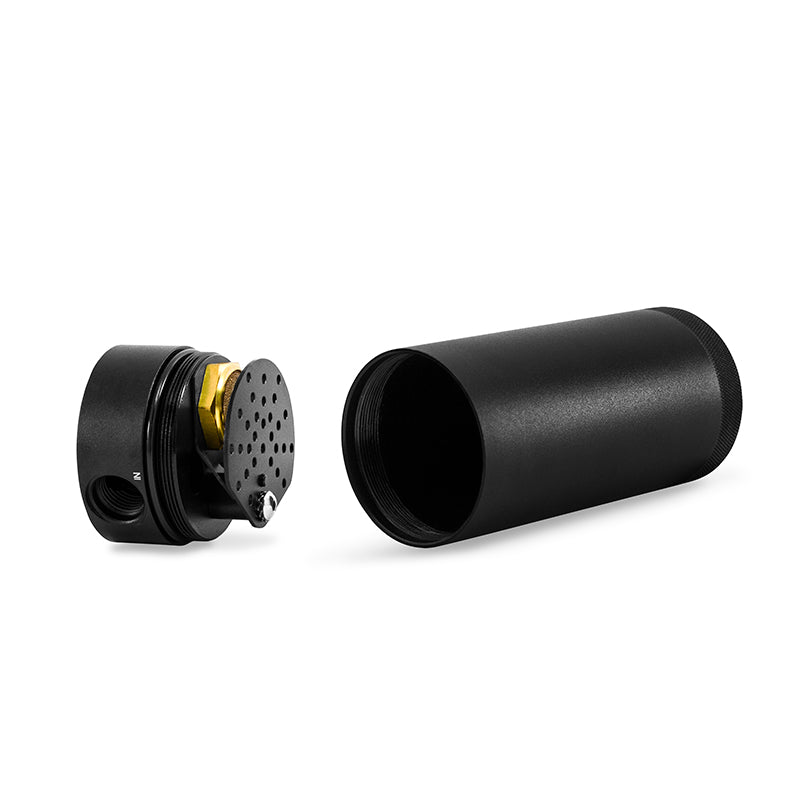 3-Port Universal XL  Baffled Catch Can, Black - image 5