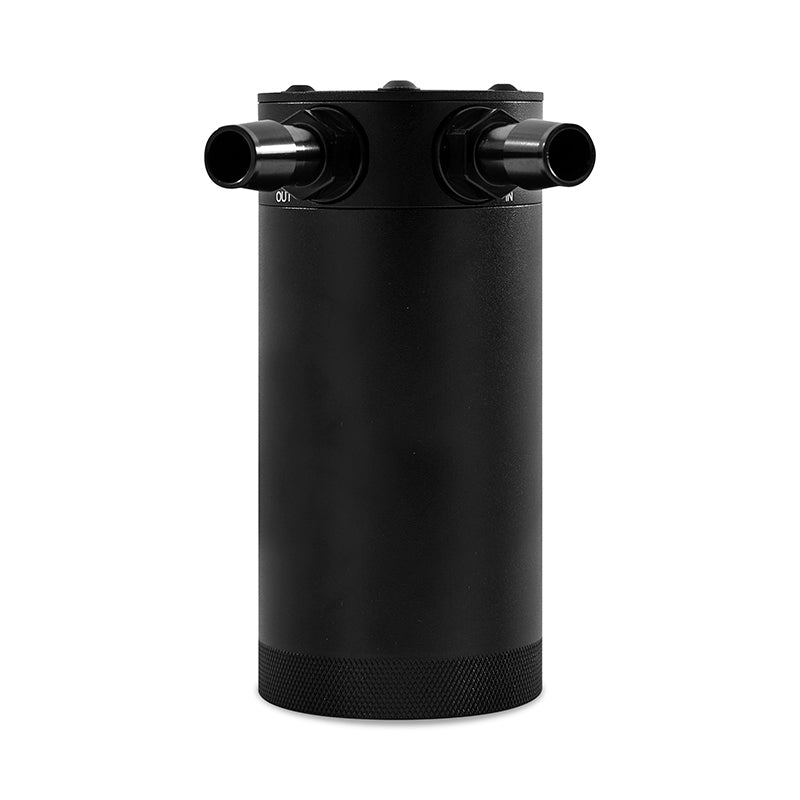 2-Port Universal XL Baffled Catch Can, Black - image 4
