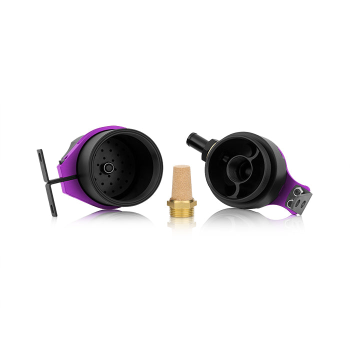 Baffled Oil Catch Can, Purple - image 5