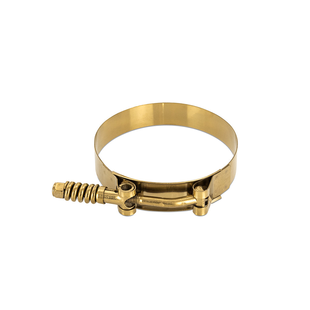 Constant Tension T-Bolt Clamp, Gold, 2.75 Inch - image 1