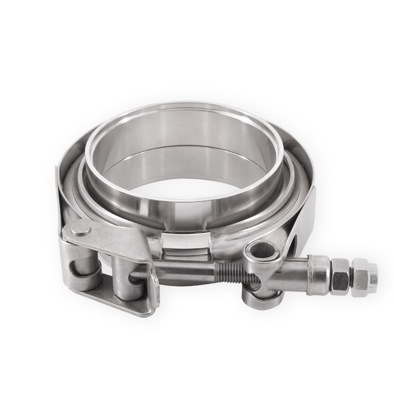 Mishimoto Stainless Steel V-Band Clamp, 2" (50.8mm) - image 1