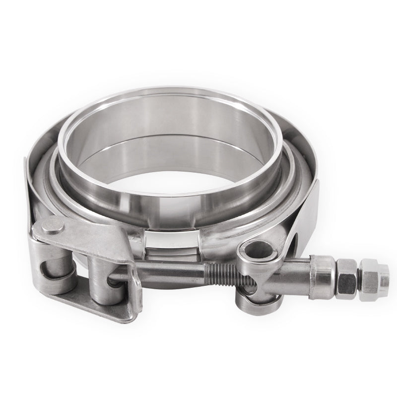 Mishimoto Stainless Steel V-Band Clamp, 1.5" (38.1mm) - image 1