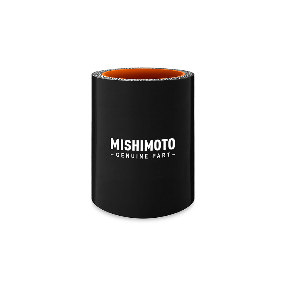 3.5" Straight Silicone Coupler, Black - image 2