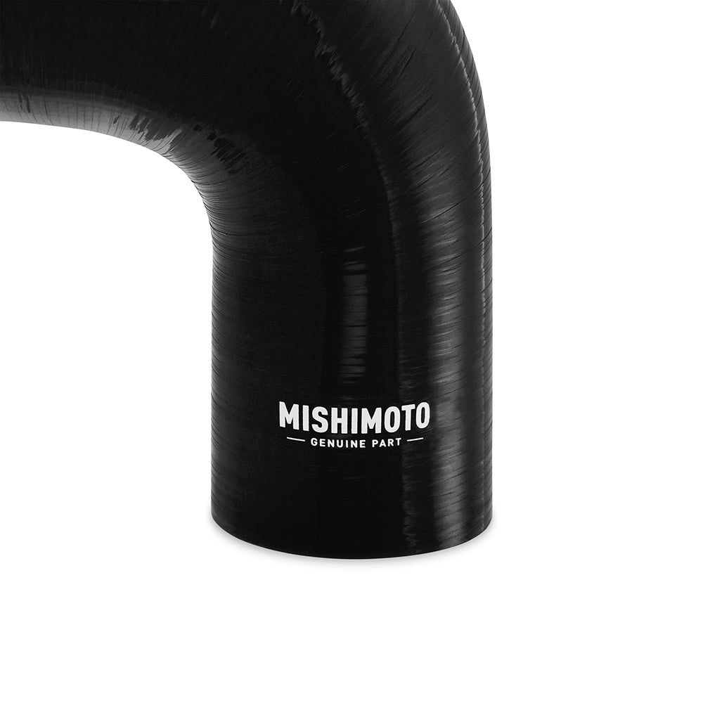 Silicone Reducer Coupler, 90 Degree, 3" to 3.5", Black - image 3