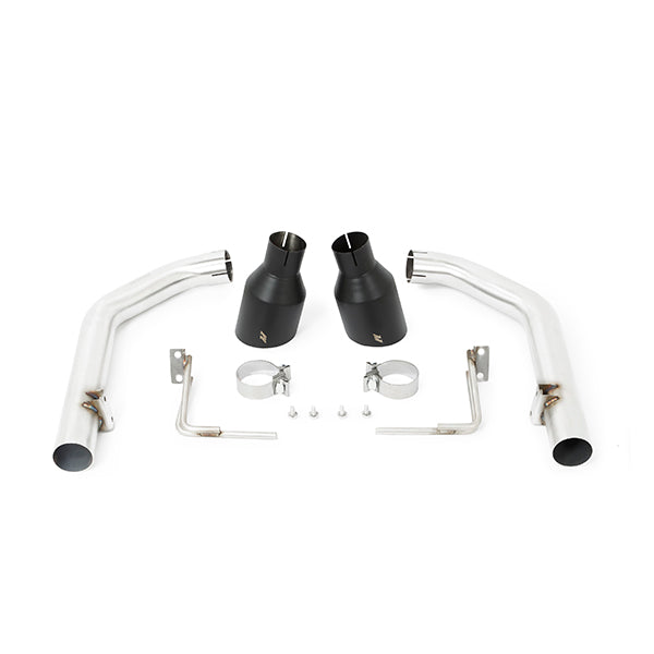 2015-2017 Ford Mustang GT Race Axle-back, Black Tips - image 1