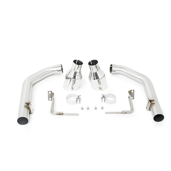 2015-2017 Ford Mustang GT Race Axle-back, Polished Tips - image 1