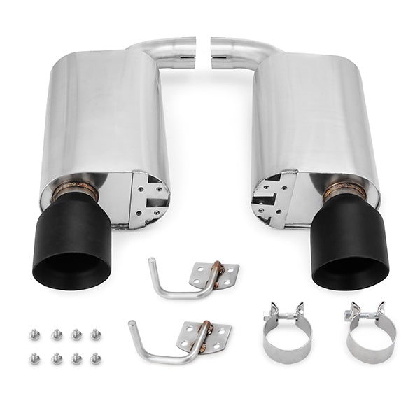 2015-2017 Ford Mustang GT Street Axle-back, Black Tips - image 1