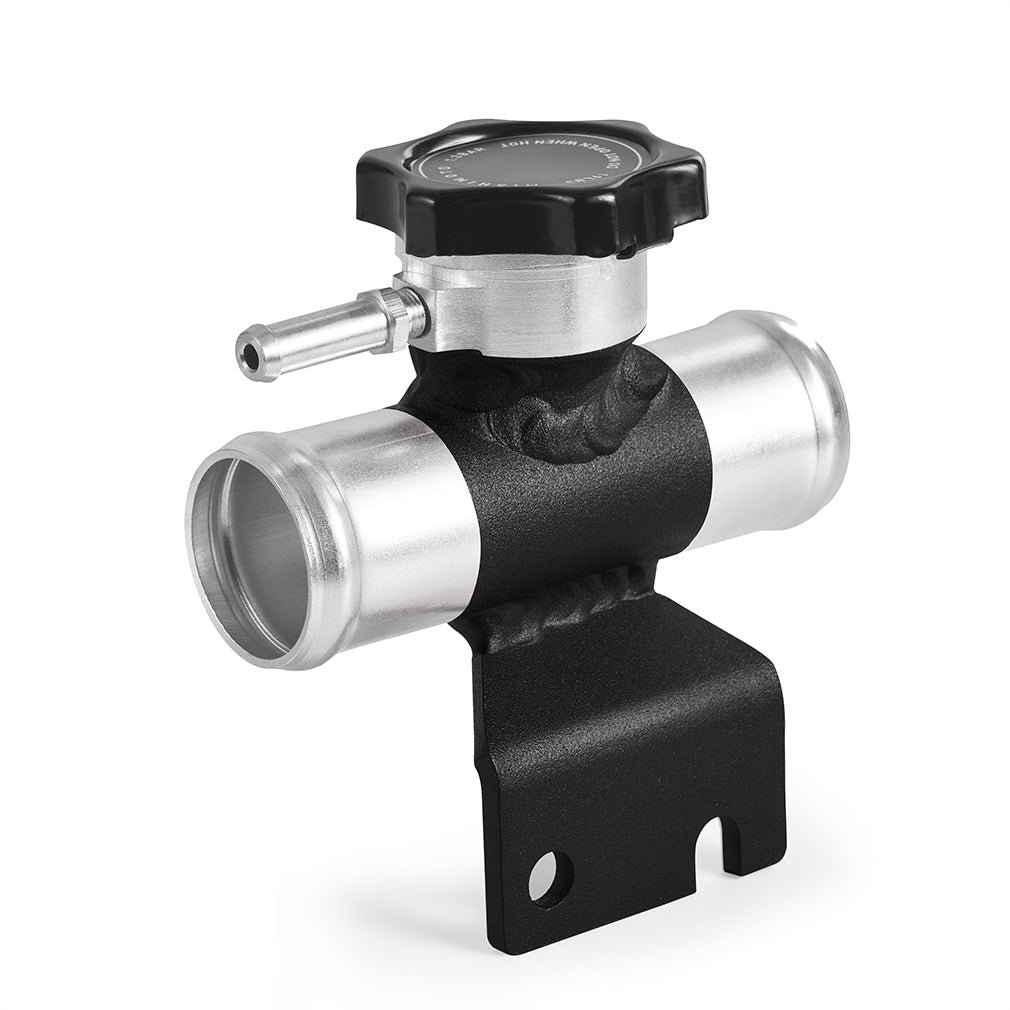 2008-2015 Mitsubishi Lancer Evo X Coolant Fill Inlet, Black - image 3
