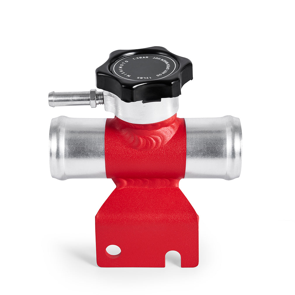 2008-2015 Mitsubishi Lancer Evo X Coolant Fill Inlet, Red - image 2