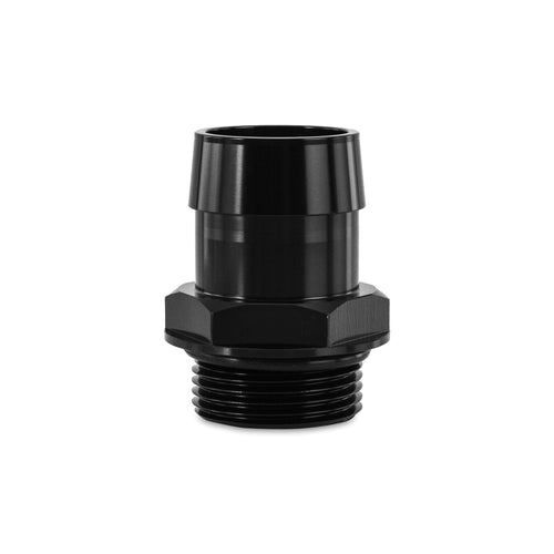 '-16ORB to 1 1/4" Hose Barb Aluminum Fitting, Black - image 1
