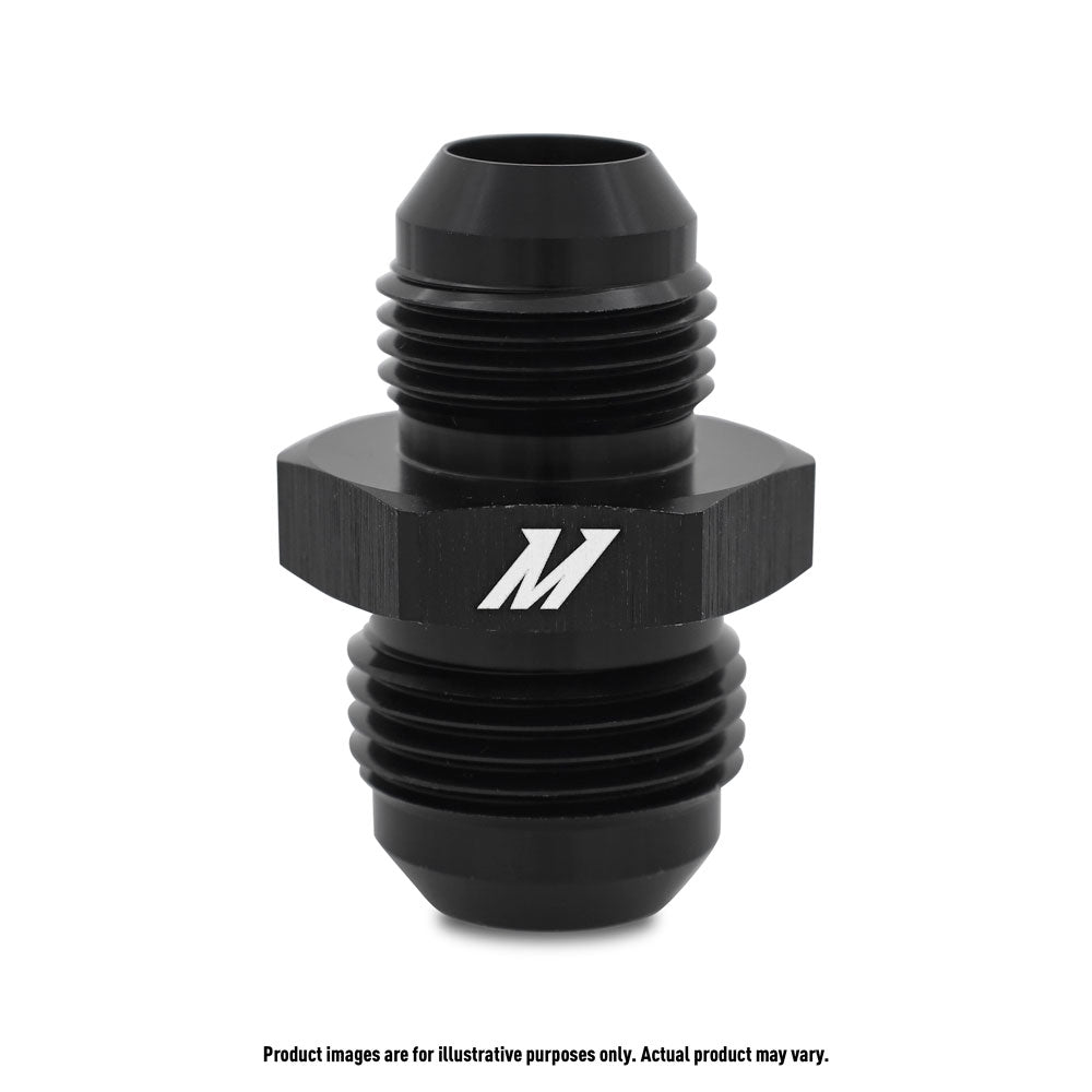 Aluminum -4AN to -6AN Reducer Fitting, Black - image 1