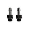 2pcs M16x1.5 3/8" Aluminum Catch Can Fitting, Black - image 1
